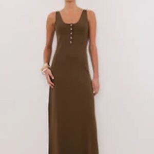 DISSH Brown Maxi Dress